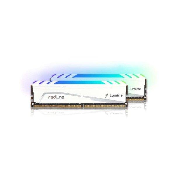 32GB 3600MHz DDR4 RAM Mushkin Redline Lumina White CL16 (2x16GB)
(MLB4C360GKKP16GX2) (MLB4C360GKKP16GX2)