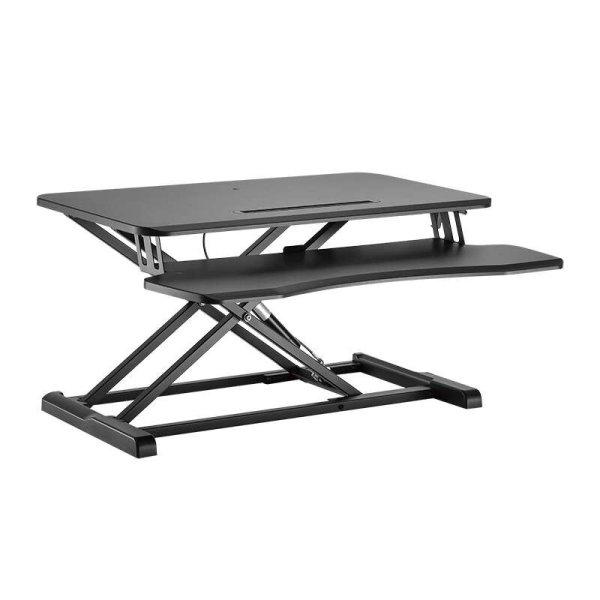 Logilink EO0033 Ülő-álló Asztal munkaállomás - Fekete