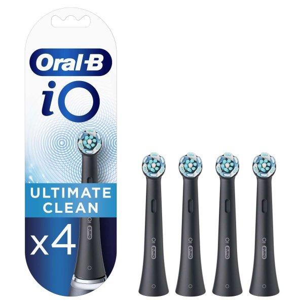 Braun Oral-B iO Ultimate Clean Fekete 4 db Elektromos fogkefe pótfej