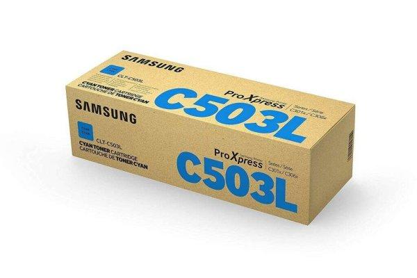 Samsung CLT-C503L nagy kapacitású tonerkazetta ciánkék (SU014A)