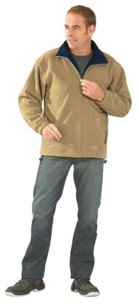 3480 - Polár pulóver, barna/kék - Méret: L - ROCK Safety