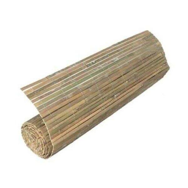 Strend Pro Természetes bambusz kerítés / paraván, 5x1 m