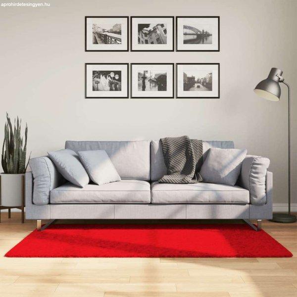 vidaXL OVIEDO piros rövid szálú szőnyeg 80 x 150 cm