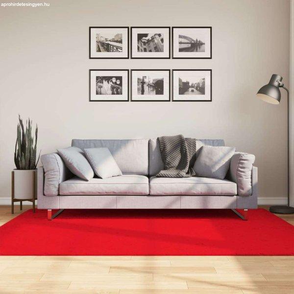 vidaXL OVIEDO piros rövid szálú szőnyeg 140 x 200 cm