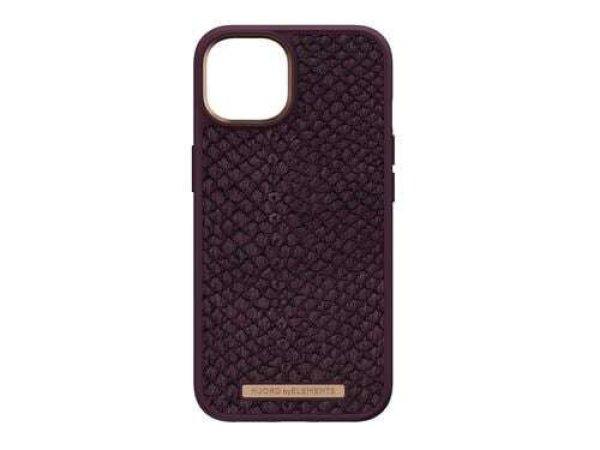 Njord byELEMENTS Salmon Leather MagSafe iPhone 14 tok padlizsán színű
(NA41SL03) (NA41SL03)
