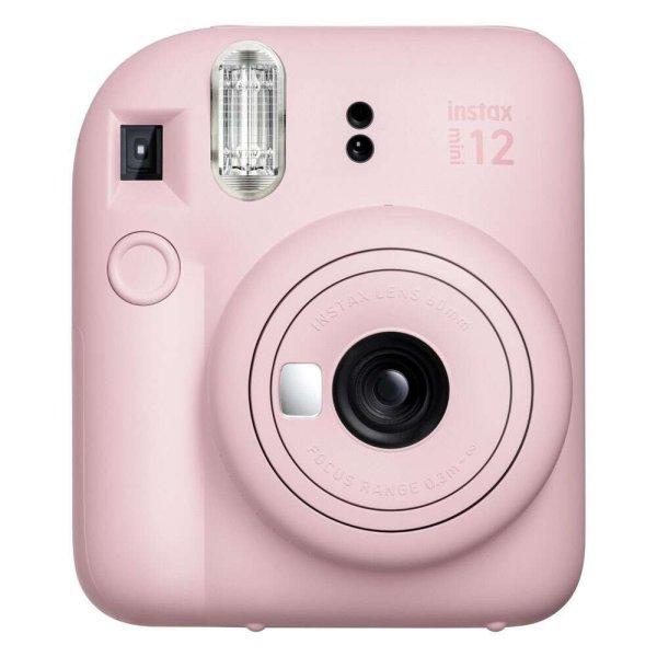 Fujifilm Instax Mini 12 Instant fényképezőgép + 10db film - Rózsaszín