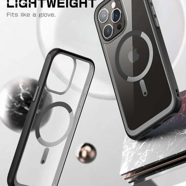 Supcase Premium Phone Case, Unicorn Beetle Slim átlátszó MagSafe,
kompatibilis az Apple iPhone 15 Pro, fekete