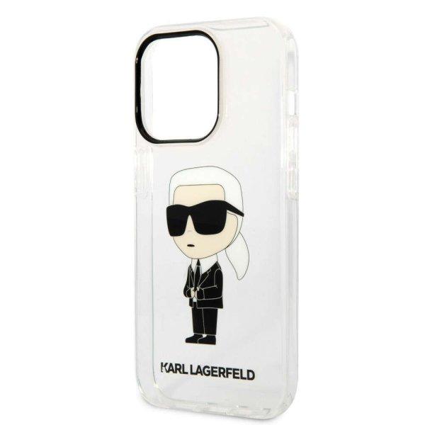 Karl Lagerfeld IML Ikonik NFT Apple iPhone 14 Pro (6.1) hátlapvédő tok
átlátszó (KLHCP14LHNIKTCT)