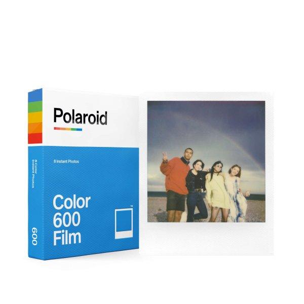 Polaroid színes 600 Film, fotópapír fehér kerettel, 600 és új i-Type
kamerához, 8db instant fotó