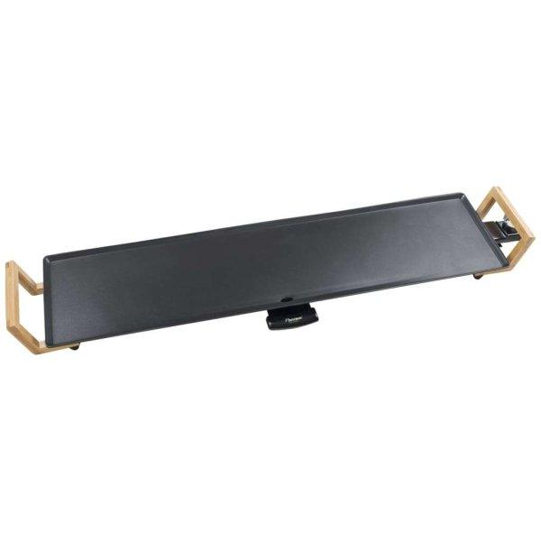 Bestron Asia Lounge ABP604BB bambusz asztali plancha grill 90x23 cm