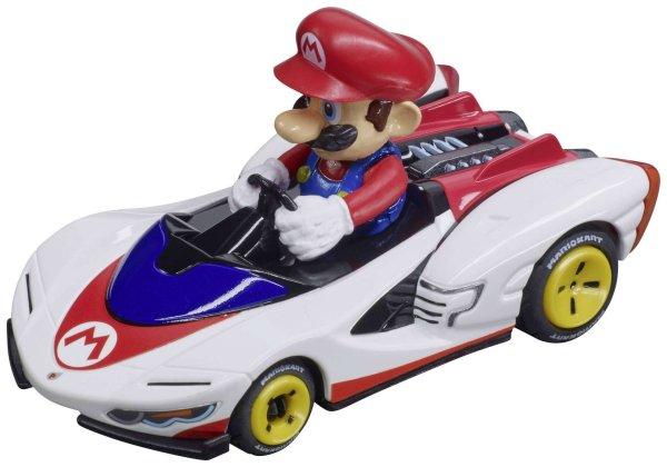 Carrera GO!!! Nintendo Mario Kart P-Wing autó Mario figurával (1:43)