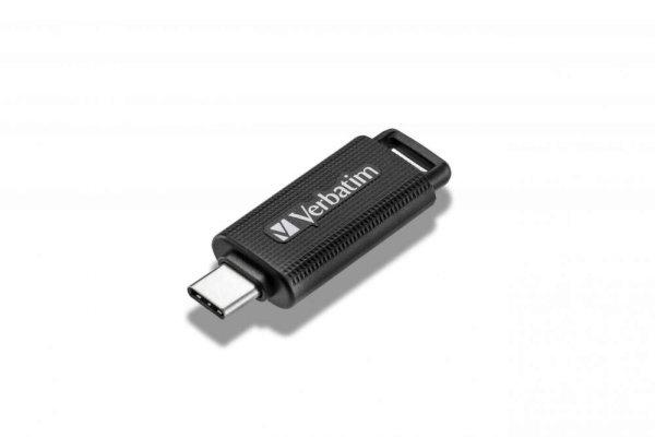 Verbatim Store 'n' Go USB flash meghajtó 64 GB USB C-típus 3.2 Gen 1 (3.1 Gen
1) Fekete