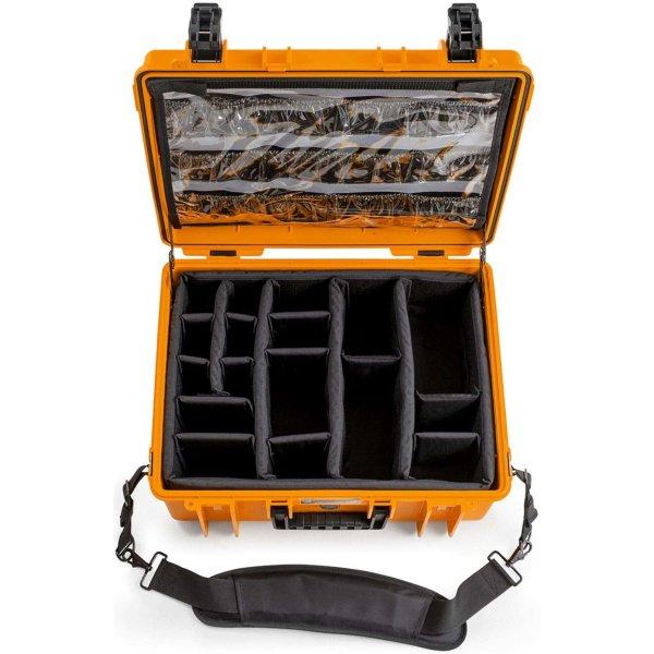 B&W Outdoor Case 6000 Elsősegély felszerelés táska - Narancssárga