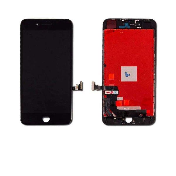 Apple iPhone 8 Plus gyári minőségű fekete LCD kijelző érintővel (OEM TOP)