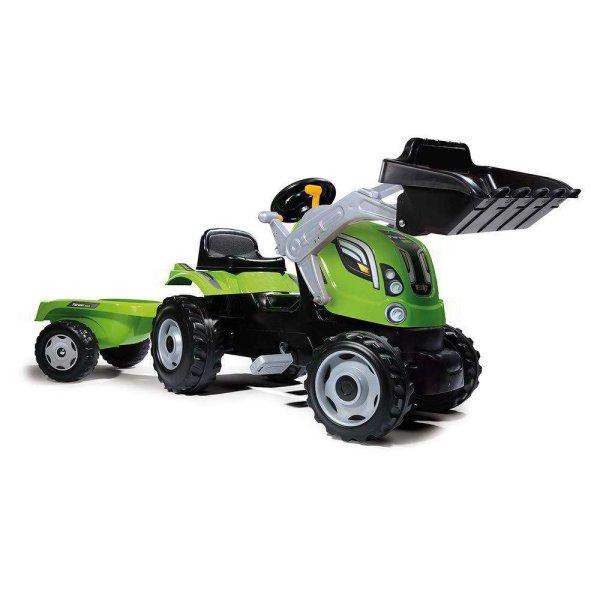Smoby Toys Traktor Farmer XL Munkagép - Zöld