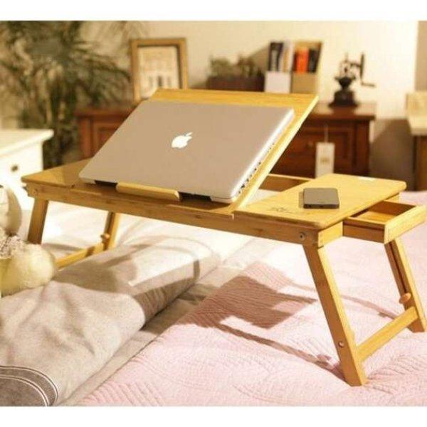 Összecsukható bambusz laptop asztal - akár 17