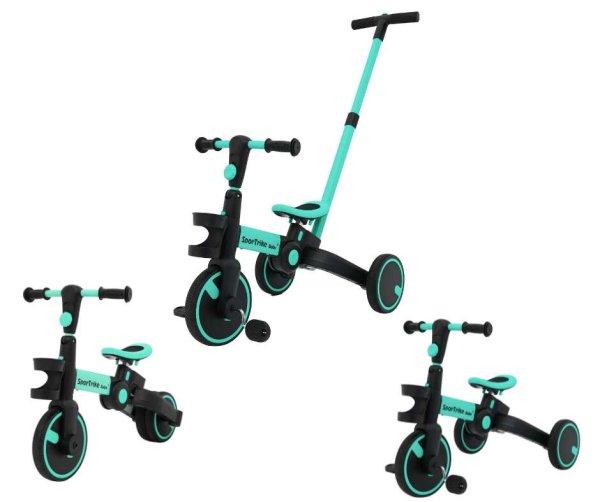 3 az 1-ben Sport Trike tricikli - kék színben