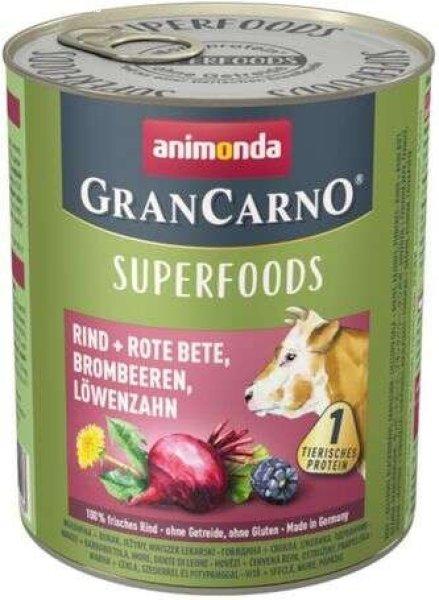 Animonda GranCarno Superfoods marhával és céklával (24 x 800 g) 19200 g