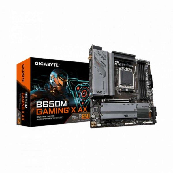 GIGABYTE Alaplap AM5 B650M GAMING X AX AMD B650, mATX