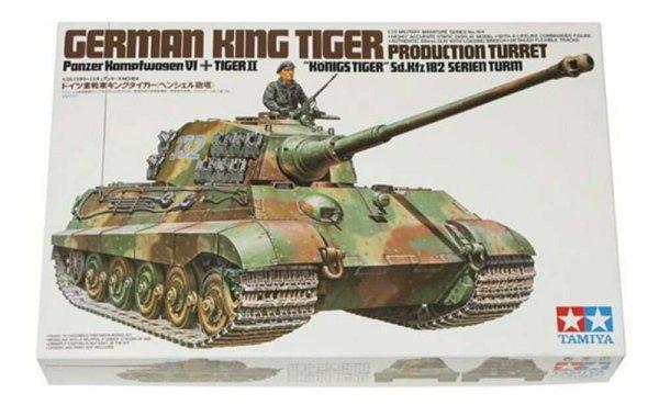 Tamiya German King Tiger Production tank műanyag modell (1:35)