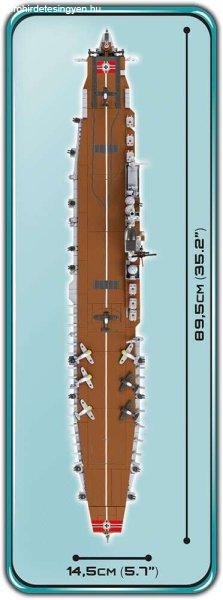 Cobi Aircraft Carrier Graf Zeppelin hajó műanyag modell (1:300)