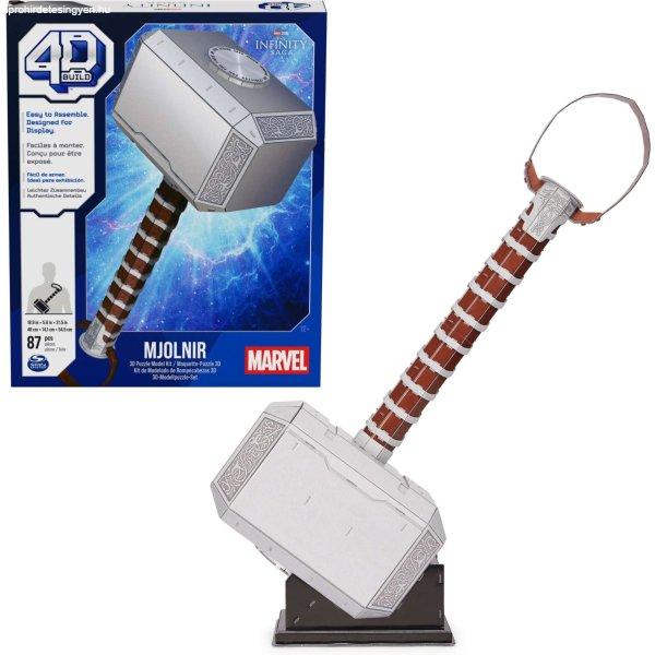 Spin Master 4D Build - Marvel Thor kalapácsa modell