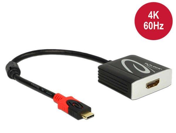 DeLock Adapter USB Type-C male > HDMI female (DP Alt Mode) 4K 60Hz 62730