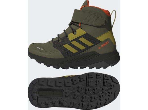 Terrex Trailmaker High C.Rdy K Adidas gyerek utcai cipő oliva/fekete 4,5-es
méretű (EU 37,3)