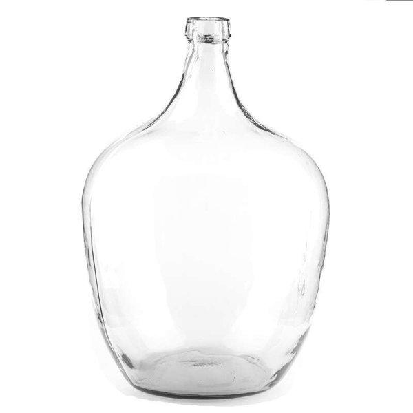 Üveg demizson, váza, dekorációs kiegészítő, 30 literes