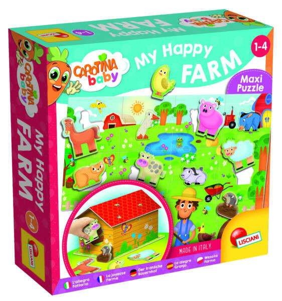 Carotina baby maxi puzzle - farm