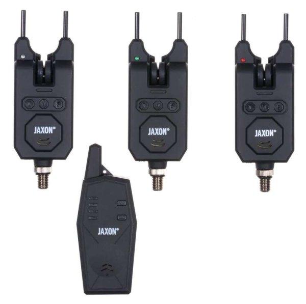 Jaxon electronic bite indicators set xtr carp sensitive stabil receiver + 3 bite
indicators
