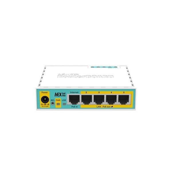 MIKROTIK Router RouterBOARD hEX PoE lite