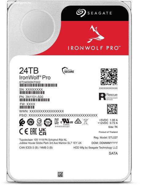 Seagate 24TB IronWolf Pro SATA3 3.5