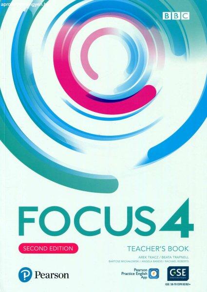 Focus 4 Teacher's Book with App 2nd Edition