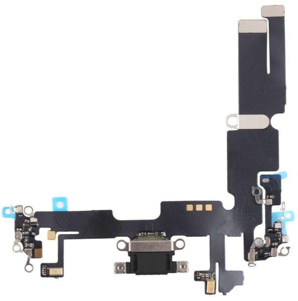 Apple iPhone 14 Plus fekete töltőcsatlakozó szalagkábel