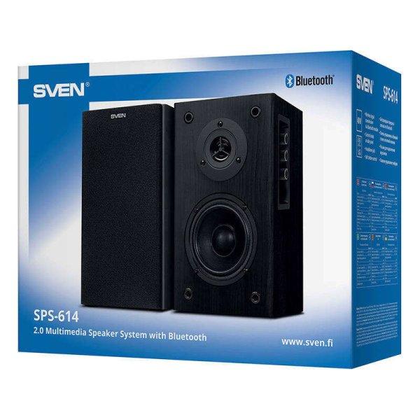Speakers SVEN SPS-614 40W Bluetooth  (black)