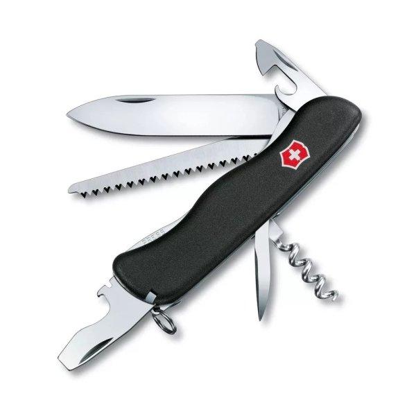 Victorinox Adventurer - Forester Black Zsebkés, Svájci Bicska (0.8363.3)