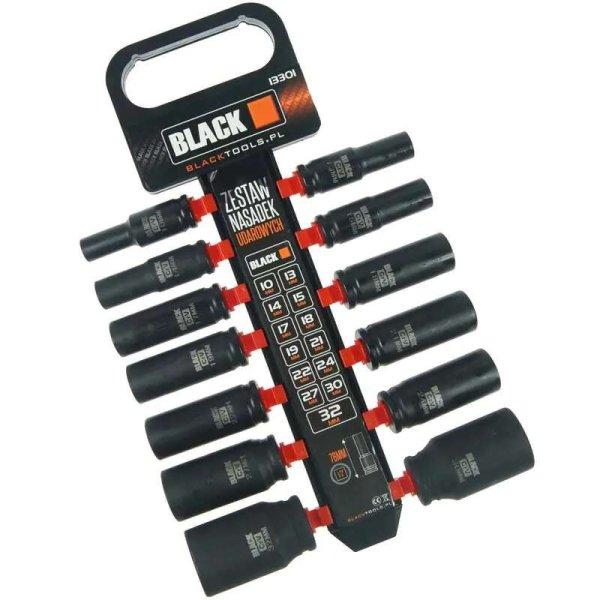 BLACK hosszított gépi dugókulcs készlet 10-32mm, 13db gépi krova - 13301