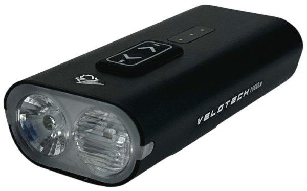 Első lámpa USB Velotech Pro 1000 Lumen