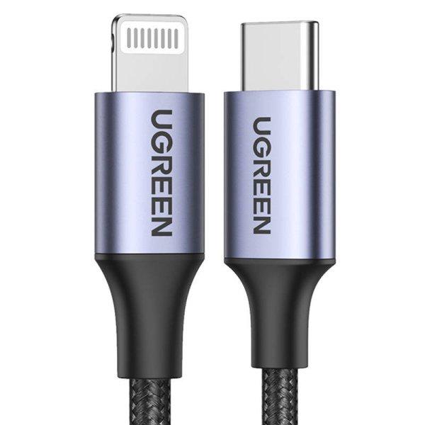 Lightning-USB-C kábel UGREEN PD 3A US304, 1,5 m