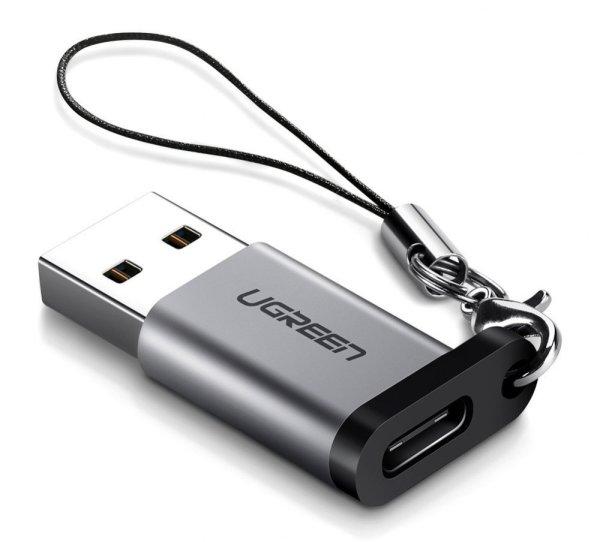 UGREEN USB 3.0 – USB-C 3.1 PD adapter (szürke)