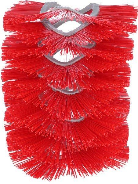 Kefegyűrű Maxi marhavakaró oszlophoz, 8 db/cs, piros