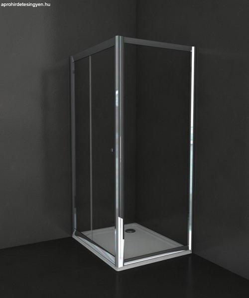 Anima Top Pro zuhanyajtó (tolóajtó), króm kerettel, transparent üveggel
100cm 