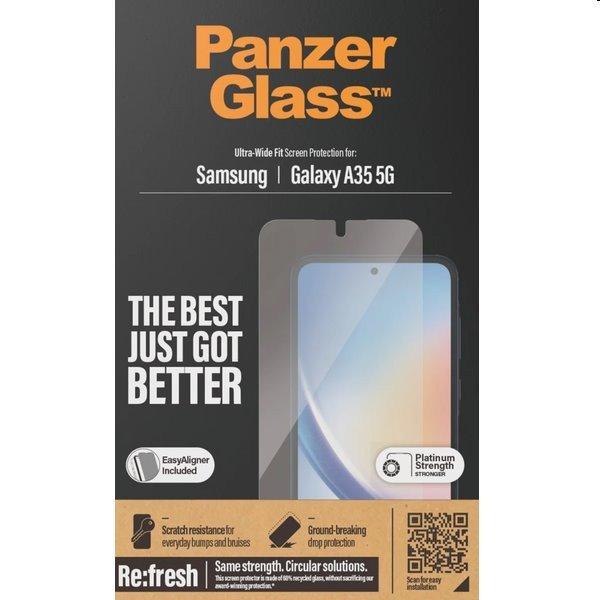 PanzerGlass Re:fresh UWF védőüveg aplikátorral Samsung Galaxy A35 5G
számára, fekete