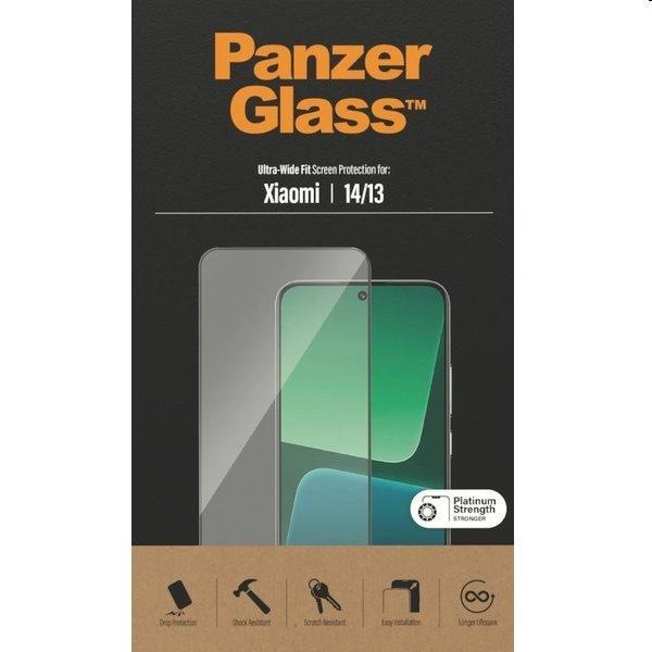 PanzerGlass UWF AB védőüveg Xiaomi 14/13 számára, fekete