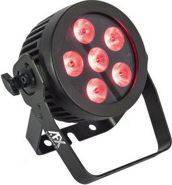 AFX PRO PAR 6 LED 6x12W RGBWA+UV