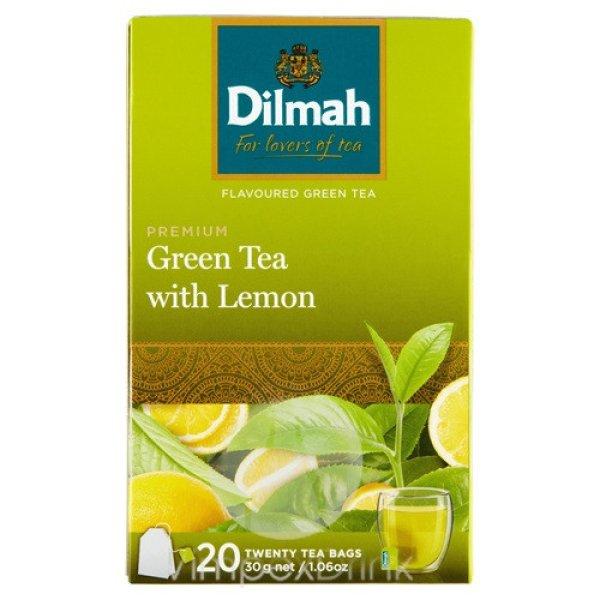 Dilmah Green Tea with Lemon 20*1,5g