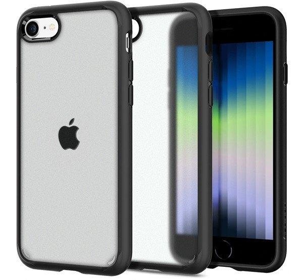 Spigen Ultra Hybrid Matte Apple iPhone SE 2022/2020/8/7 Frost Black tok, matt
fekete