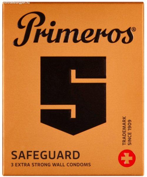 Primeros Safeguard – megerősített óvszerek (3 db)