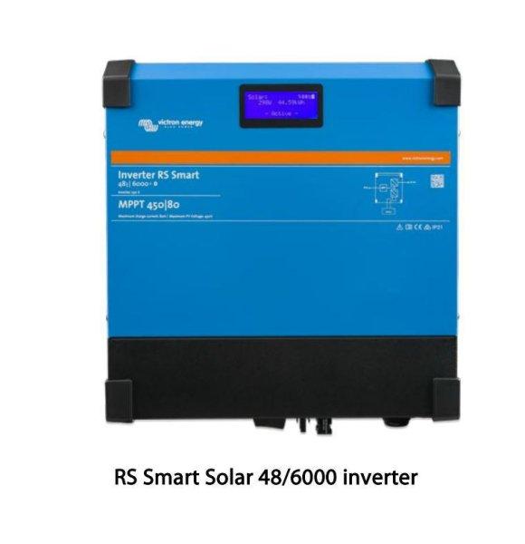 Victron RS Smart Solar 48V/6000W inverter+töltésvezérlő